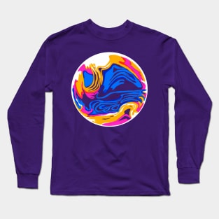 Marble World Long Sleeve T-Shirt